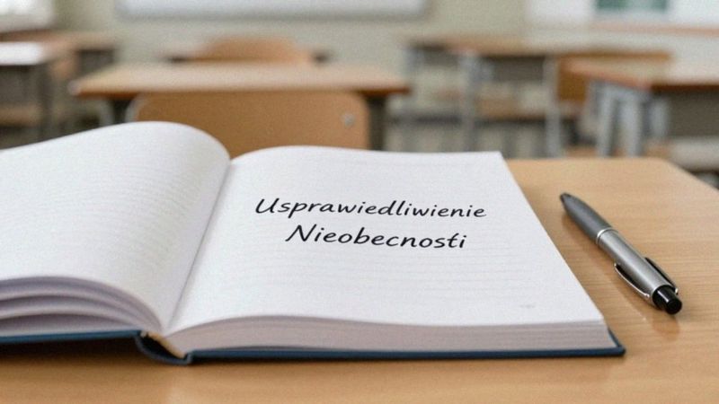 Jak prawidłowo usprawiedliwić nieobecności w szkole?