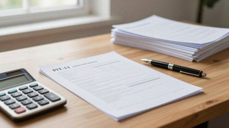 Jak wykorzystać PIT-11 w zeznaniu rocznym?