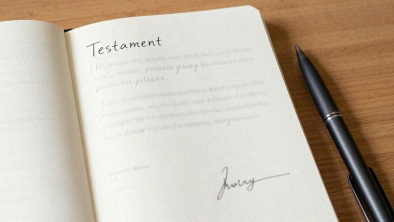 Jak sporządzić testament własnoręczny: data i podpis?