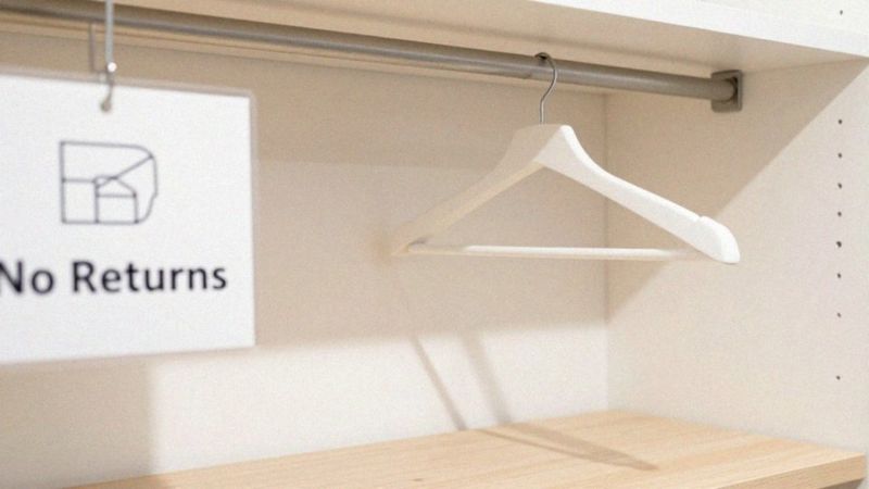 Czego nie można zwrócić do Bershka?