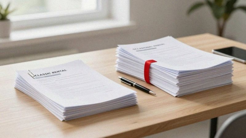 Czym różni się najem okazjonalny od najmu klasycznego?