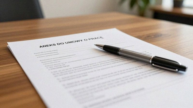 Jak formalnie zmienić umowę o pracę?