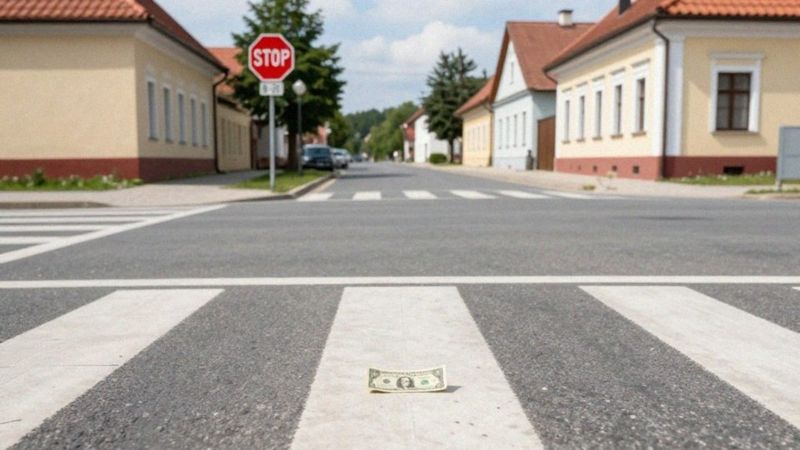 Ile wynosi mandat za niezatrzymanie przy znaku B-20 'STOP'?