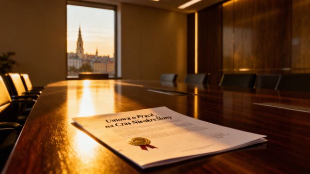 Umowa na czas nieokreślony — prawa, obowiązki i przekształcenia