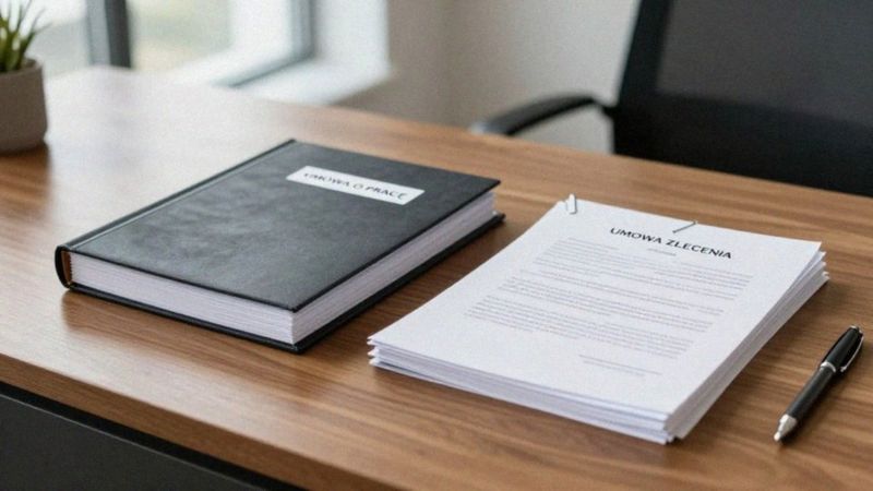 Czym różni się umowa o pracę od umowy cywilnoprawnej?
