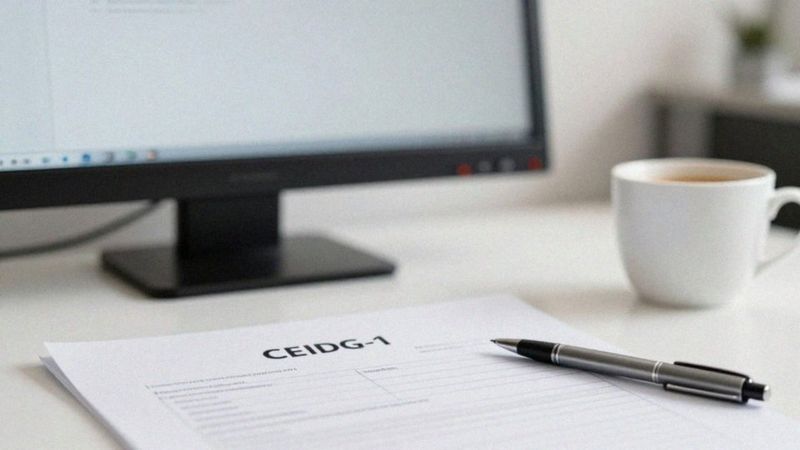 Jak uzyskać NIP składając formularz CEIDG-1 lub NIP-7?