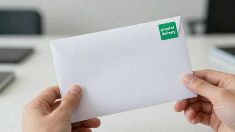 Jak doręczyć wezwanie, aby uzyskać potwierdzenie odbioru?