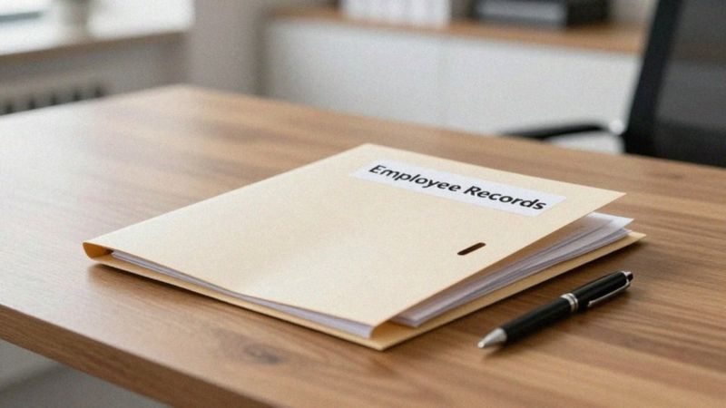 Kiedy nagana wygasa w aktach pracownika?