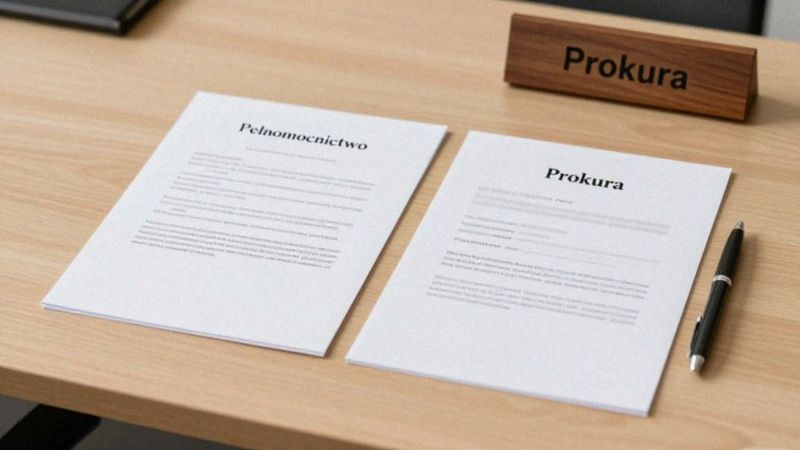 Czym różni się prokura od pełnomocnictwa?