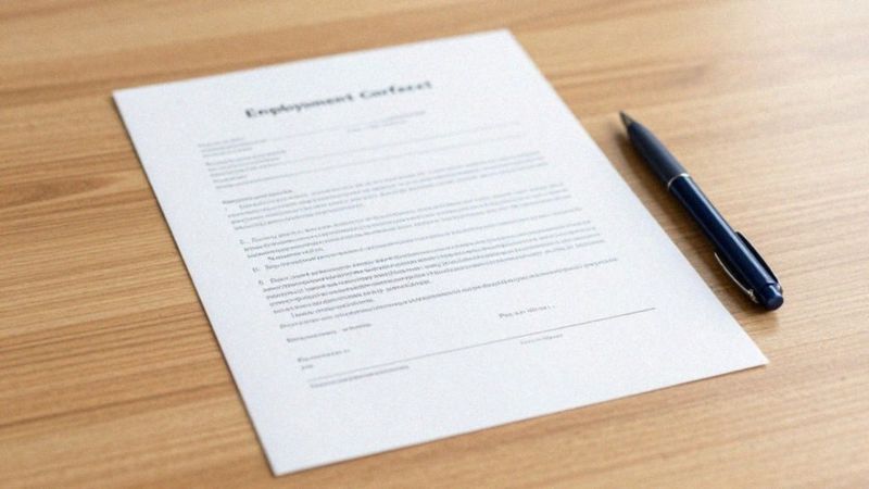 Jakie elementy musi zawierać umowa na czas nieokreślony?