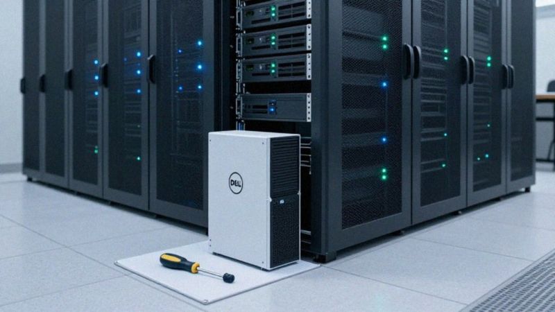 Jak działa serwis On-Site i Advanced Exchange w Dell?