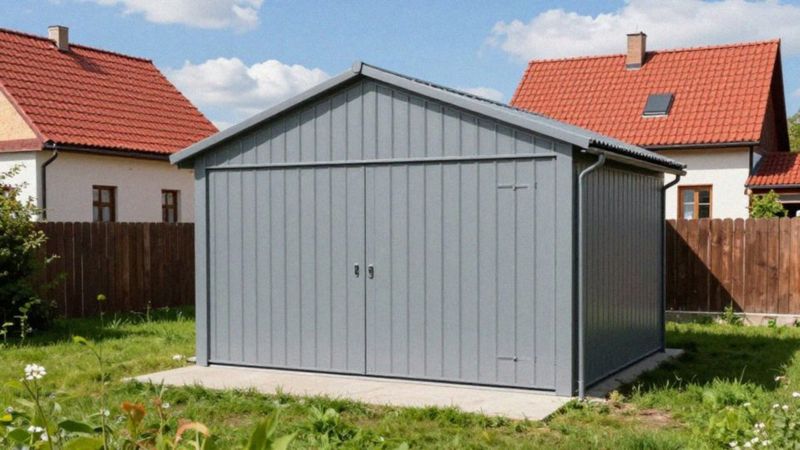 Czy garaż blaszany do 35 m² wymaga zgłoszenia?