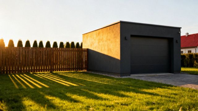 Garaż ile od płotu? Przepisy i warunki budowy