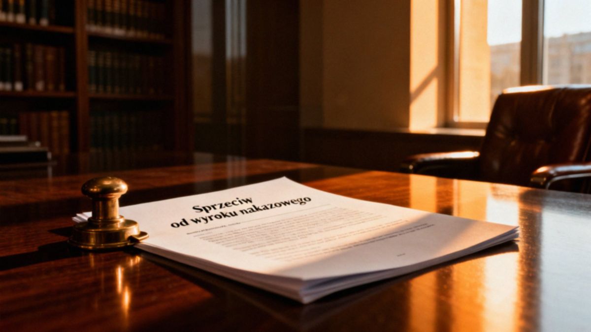 Jak napisać sprzeciw od wyroku nakazowego? Wzór i najważniejsze informacje
