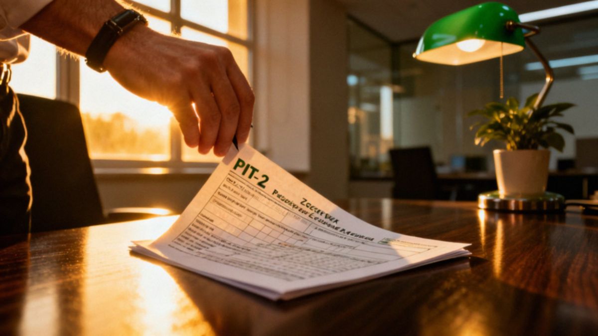 Jak wypełnić PIT-2? Krok po kroku do niższych zaliczek na podatek