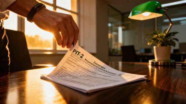 Jak wypełnić PIT-2? Krok po kroku do niższych zaliczek na podatek