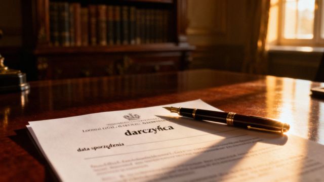 Umowa darowizny — jak wypełnić krok po kroku?
